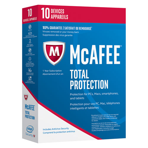 מקאפי טוטאל פרוטקשן - McAfee Total Protection