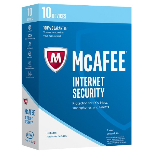 מקאפי אינטרנט סקיוריטי - McAfee Internet Security